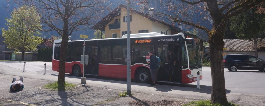 DSC08898 Bus der ÖBB-Postbus für SEV, Steeg-Gosau, 12.04.24